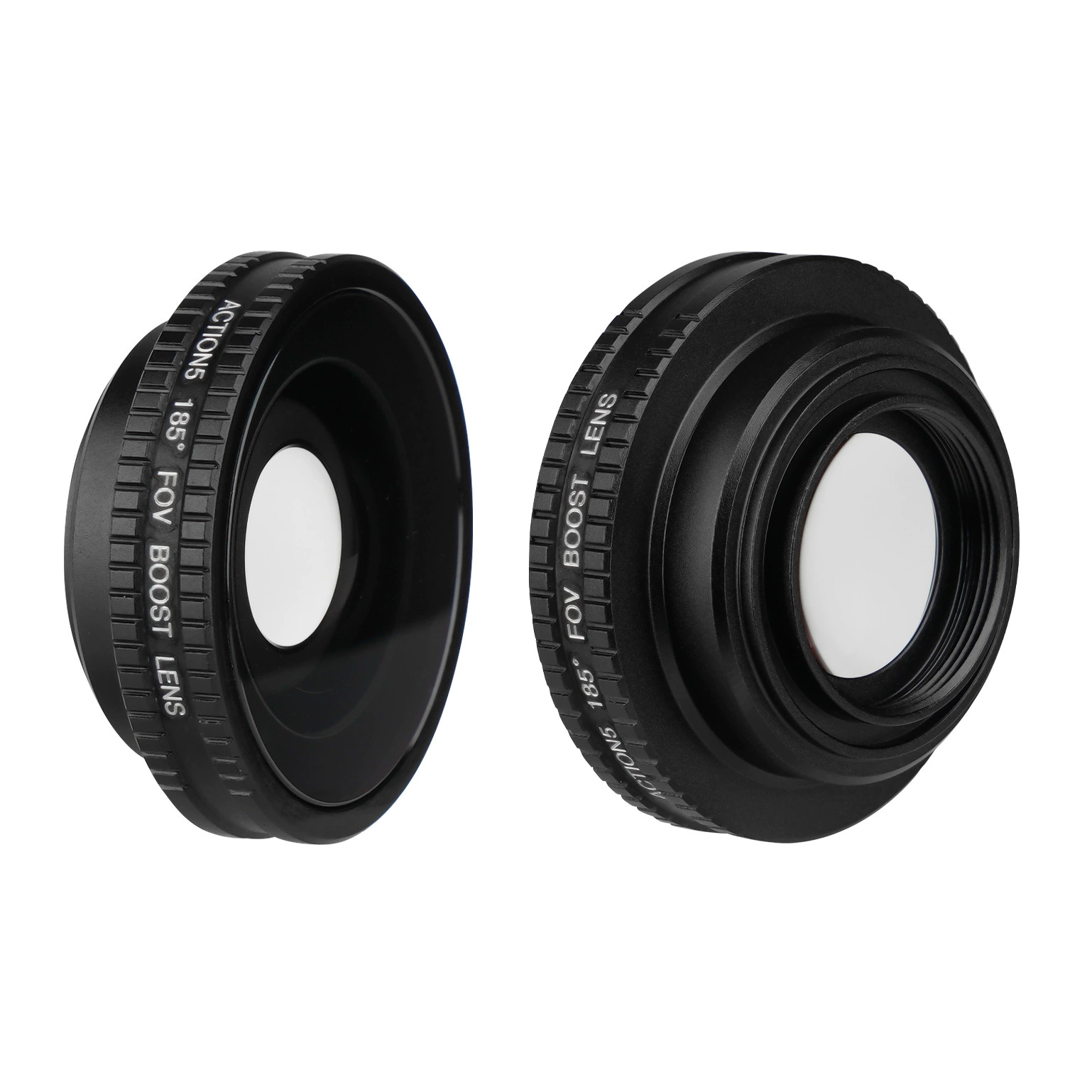 185° ultra-wide-angle accessory for action camera, optical glass - Image 3